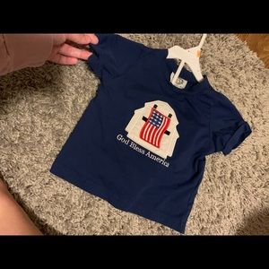 18m patriotic smock shirt